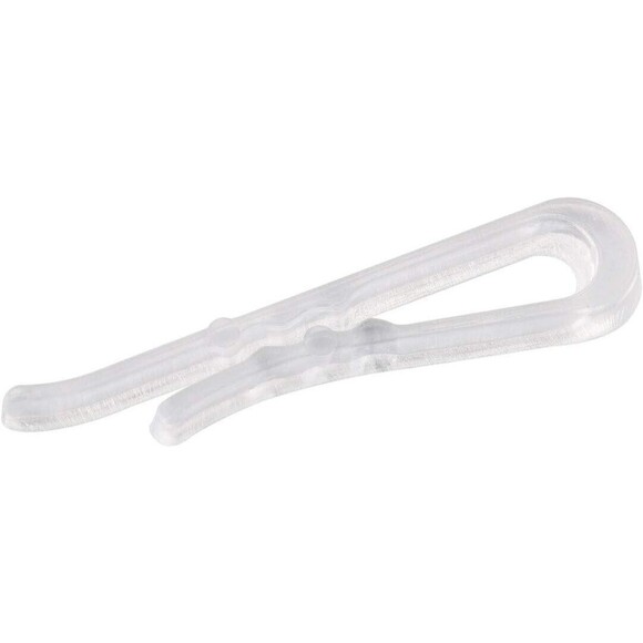 Plastic Clips – 1,000/Box Clear, Folded Shirts, Collars, & Sleeve Holders, NIB - Picture 10 of 16